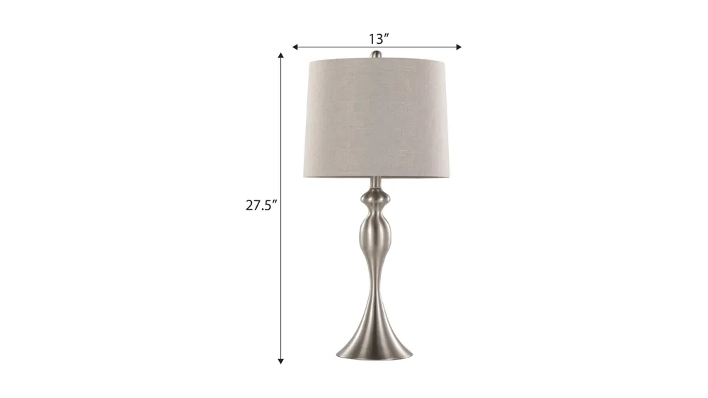 Ashland Table Lamp - Set of 2 Dimensions