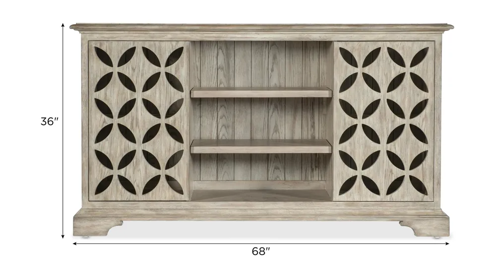 Commerce & Market Underhill Entertainment Console Dimensions