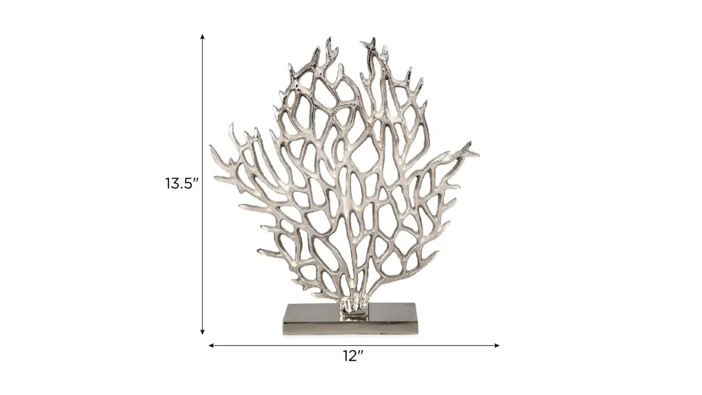 Glamour Coral Sculpture Dimensions