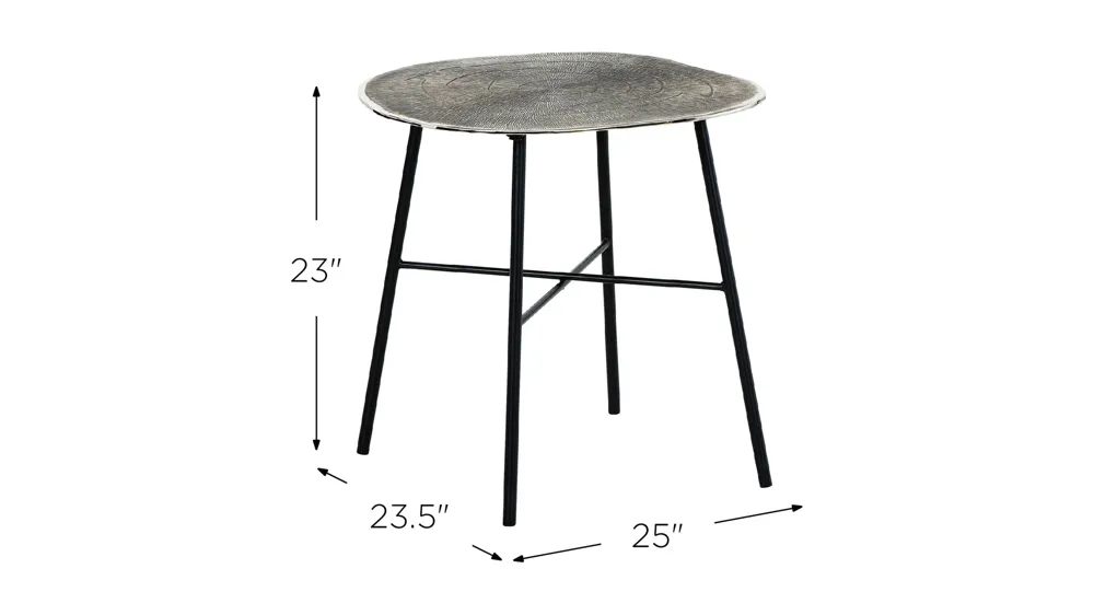 Laverford End Table Dimensions