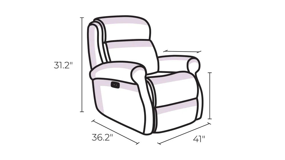 Urban Small Recliner Dimensions
