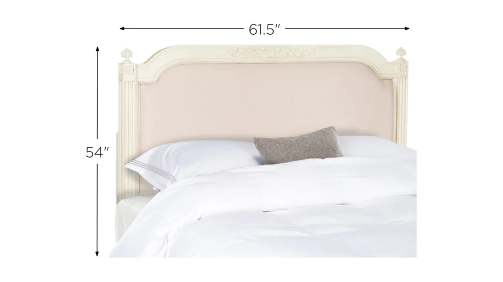Rustic Wood Upholstered Headboard Dimensions