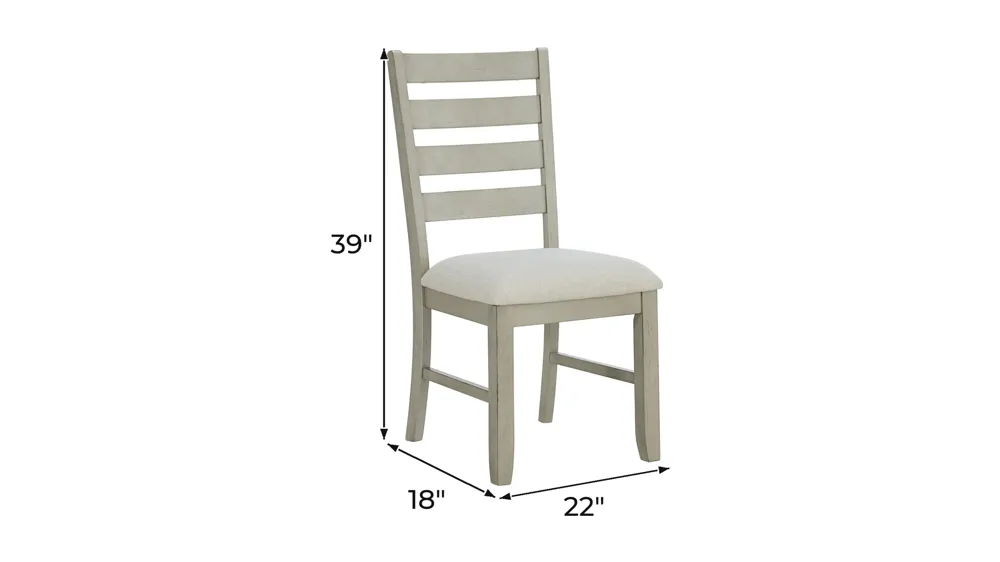 Bloomfield Dining Side Chair - Set of 2 Dimensions