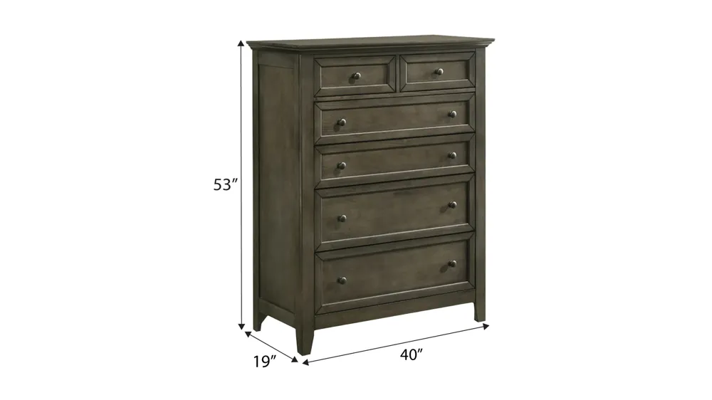 San Mateo Chest Dimensions