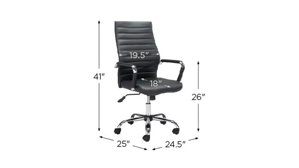 Primero Office Chair Dimensions