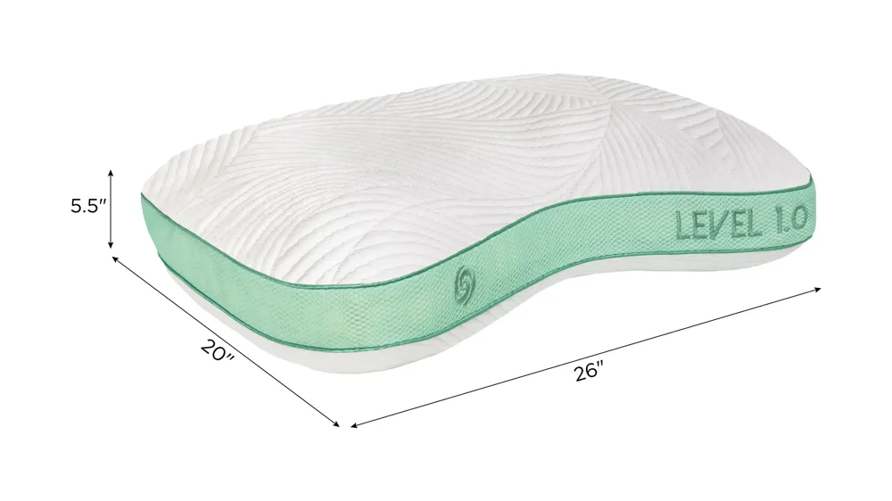 Level Performance Pillow Dimensions