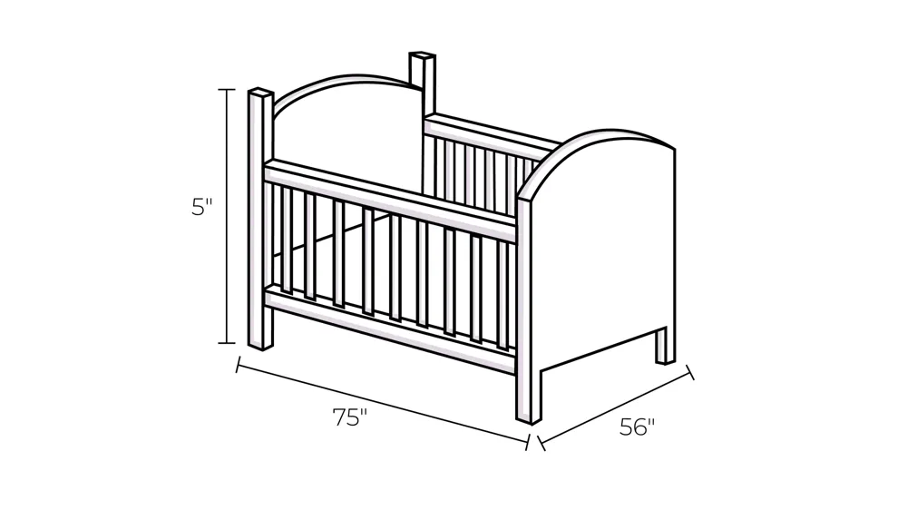 Hayes Full Bed Conversion Kit Dimensions