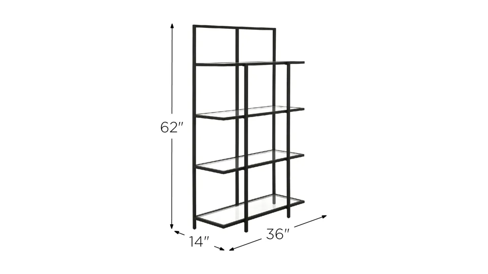 Bella Bookcase Dimensions