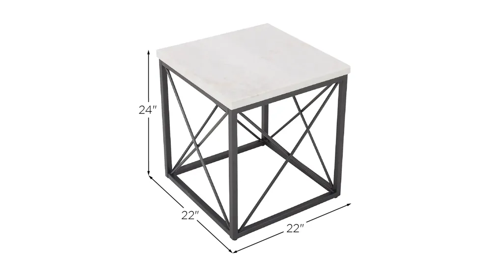 Maja End Table Dimensions