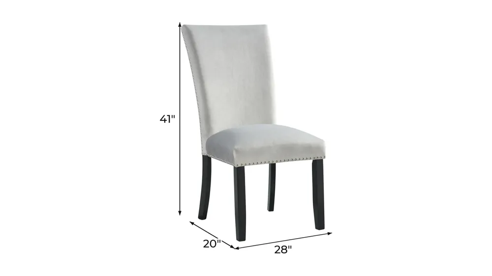 Celine Dining Side Chair - Set of 2 Dimensions