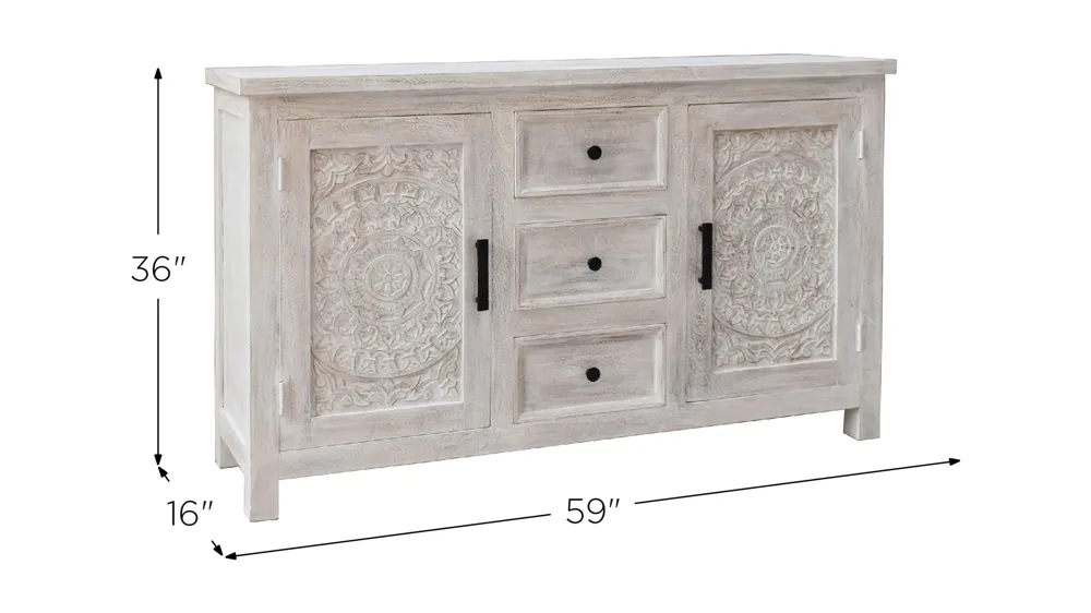 Jack Credenza Dimensions