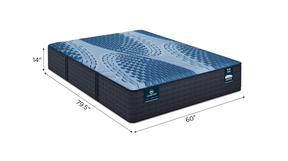 Serta iComfort Memory Foam Aspire Plush Mattress Dimensions