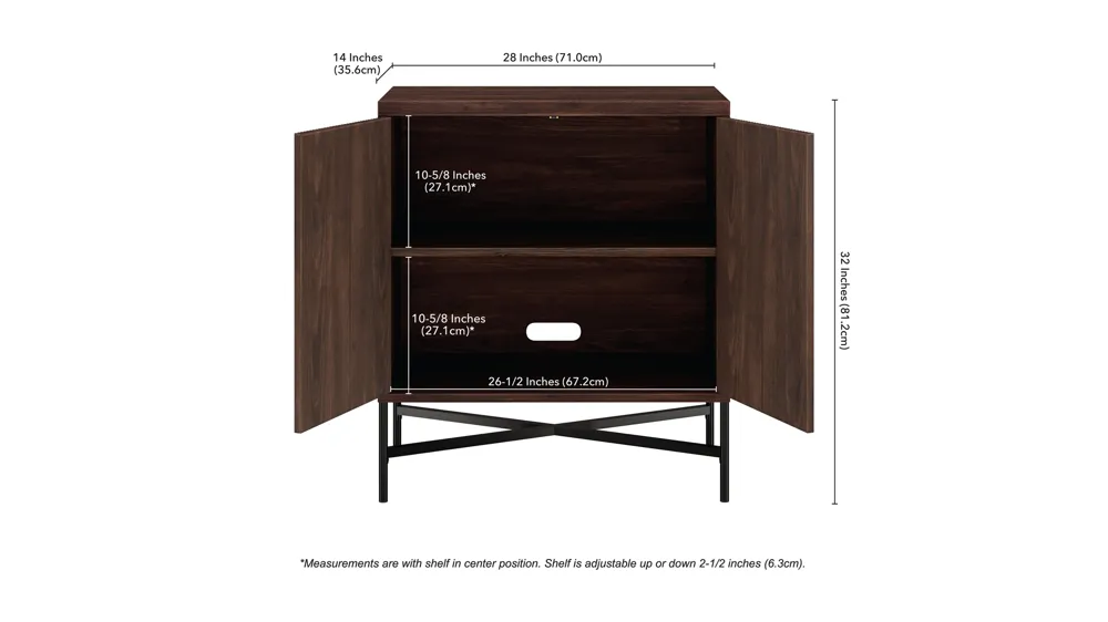 Brighton Accent Cabinet Dimensions