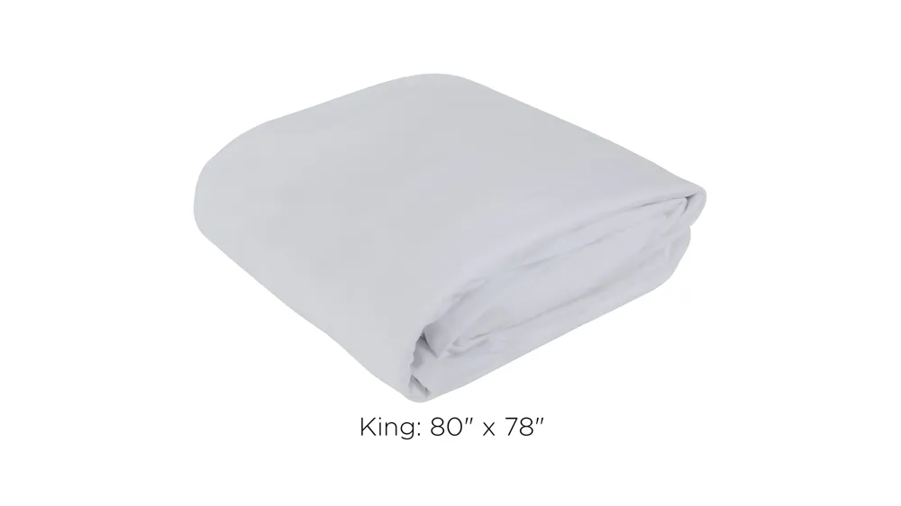 TEMPUR-ActiveBreeze Water Resistant Mattress Protector Dimensions