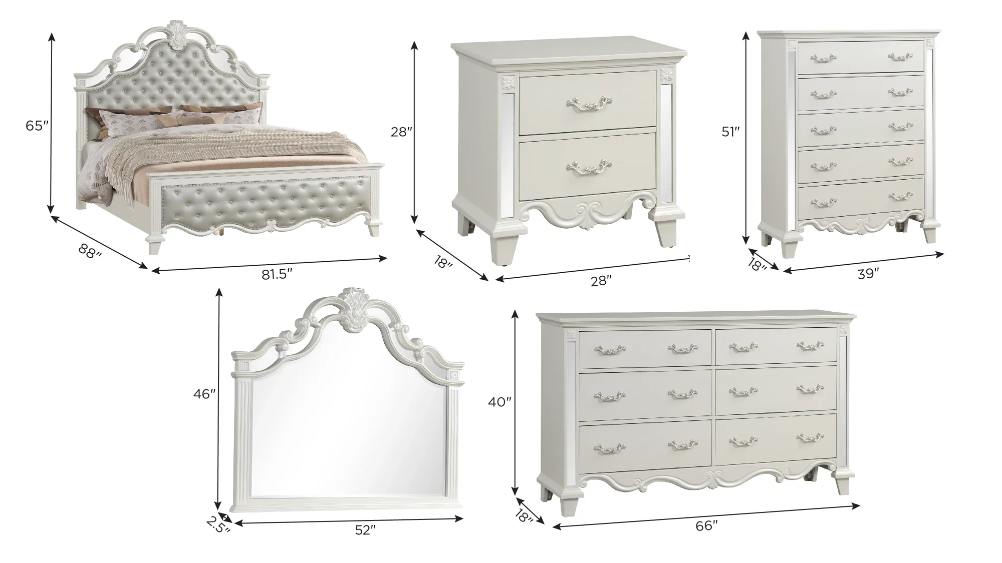 Sonia 5-pc. Bedroom Set | Raymour & Flanigan Sonia 5-pc. Bedroom Set | Raymour & Flanigan