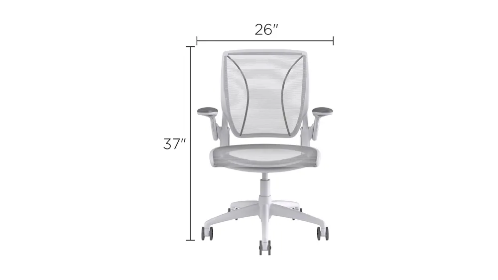 Humanscale World Premium Ergonomic Office Chair Dimensions