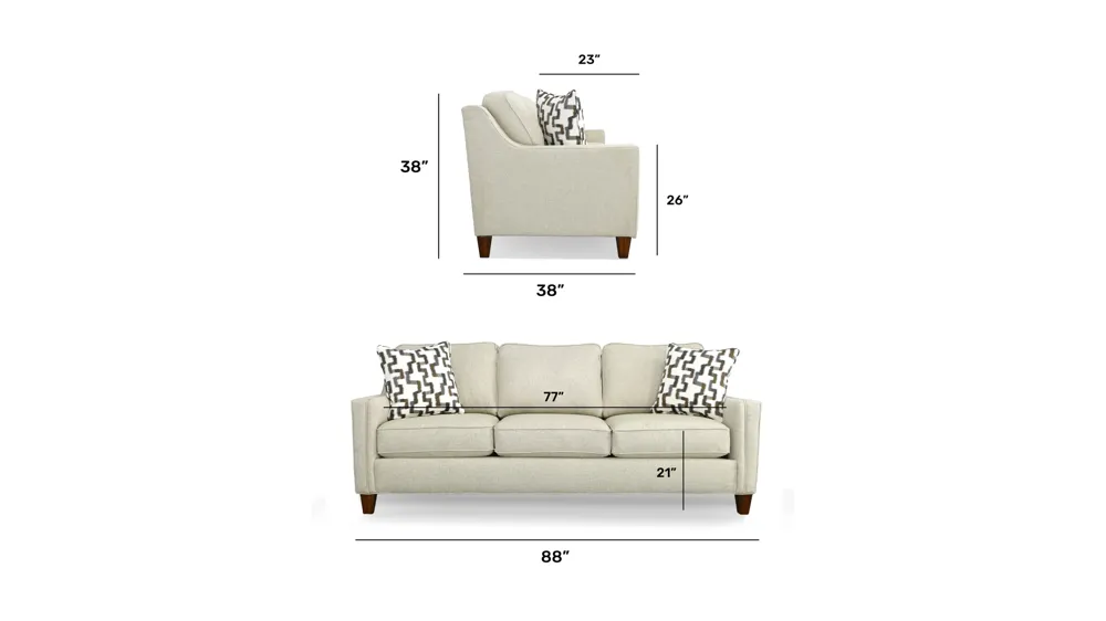 Lawrence Sofa Dimensions