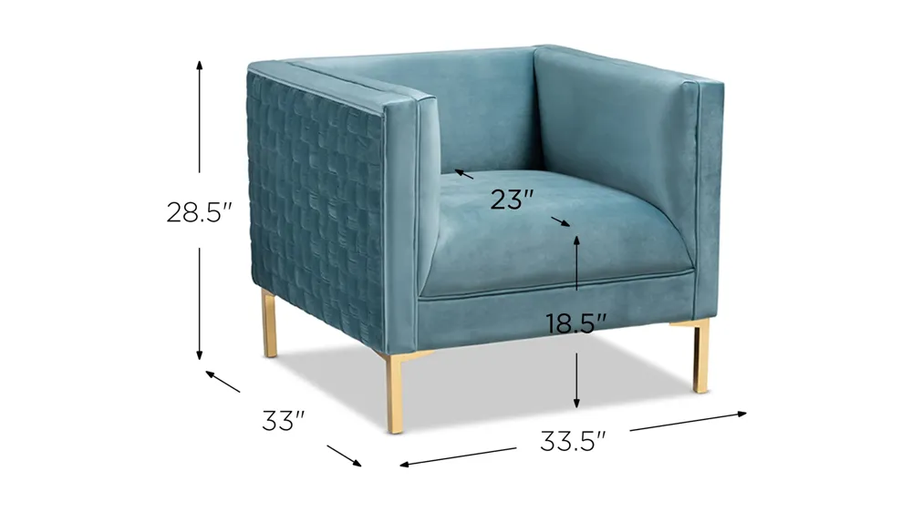 Seraphin Armchair Dimensions