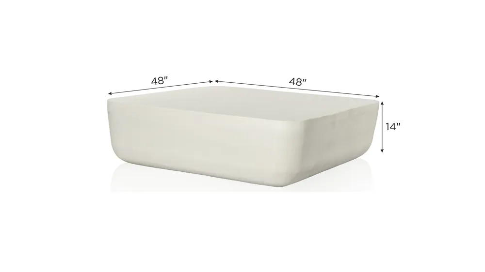 Basil Outdoor Coffee Table Dimensions