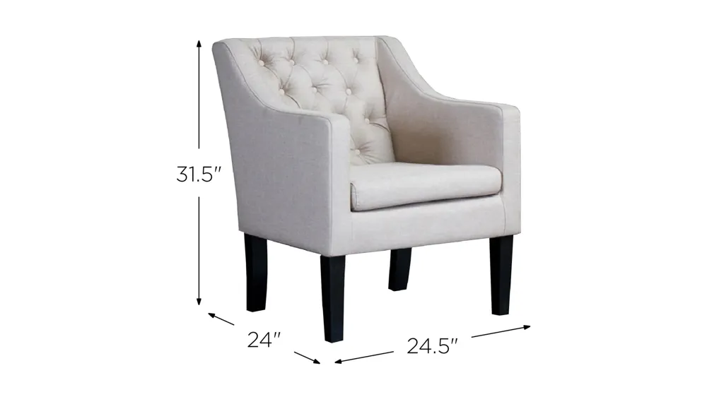 Brittany Club Chair Dimensions