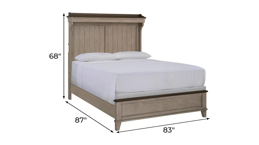 Campbell Mantel Panel Bed Dimensions