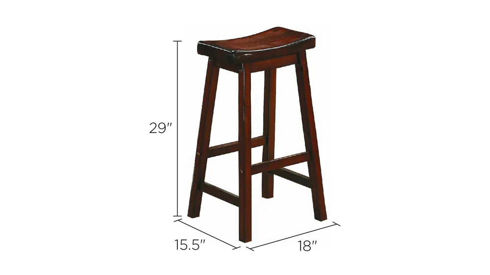 Goya Bar Stool - Set of 2 Dimensions