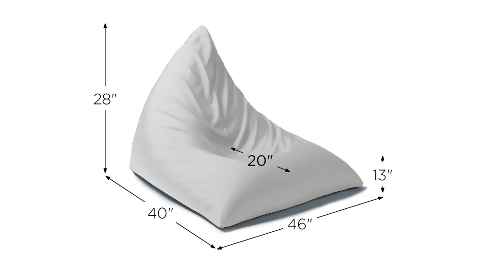 Rami Outdoor Bean Bag Chair Dimensions