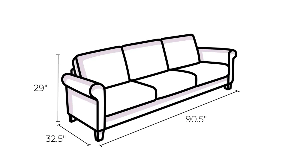 Sheva Sofa Dimensions