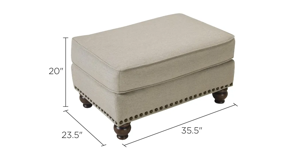 Corliss Ottoman Dimensions