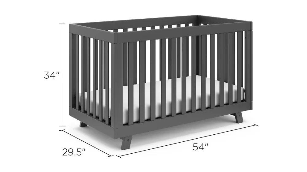 Beckett 3-in-1 Convertible Crib Dimensions