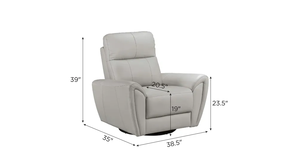 Franklin Swivel Glider Chair Dimensions