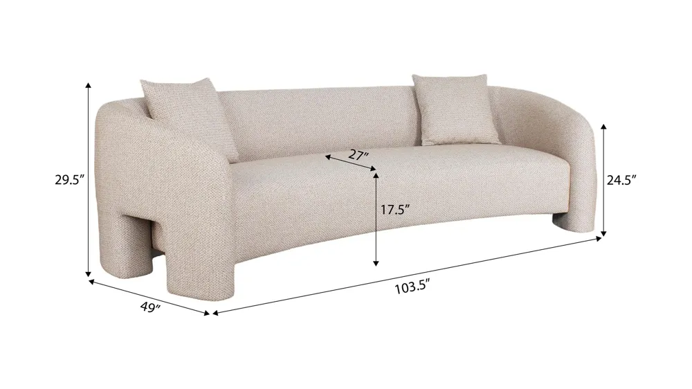 Sylvia Sofa Dimensions
