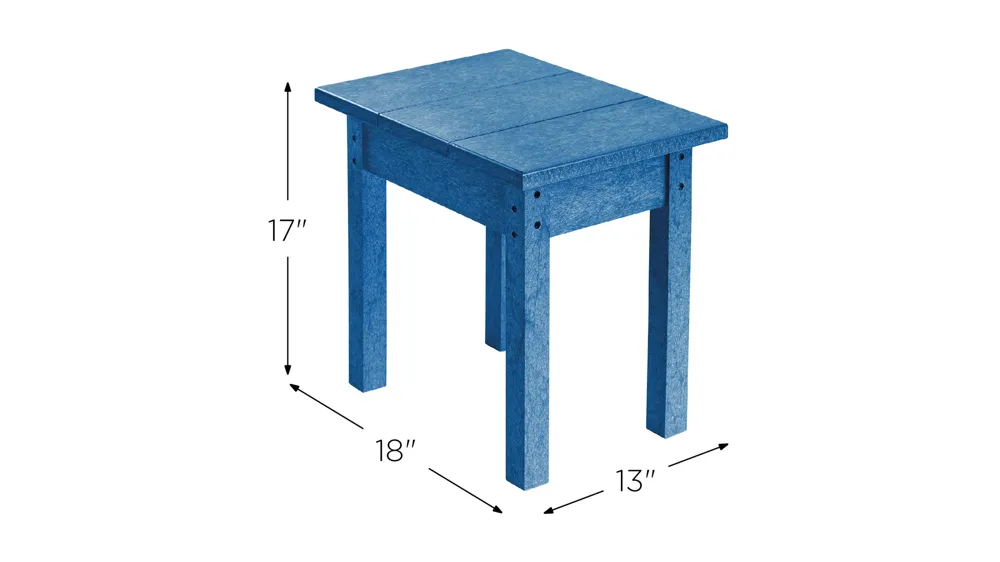Generation Recycled Outdoor Side Table Dimensions