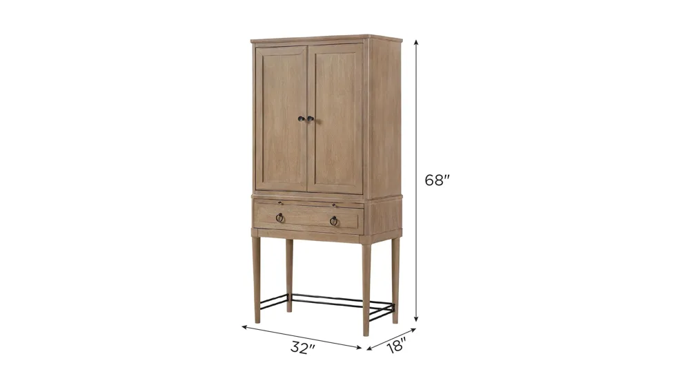 Citrus Heights Bar Cabinet Dimensions