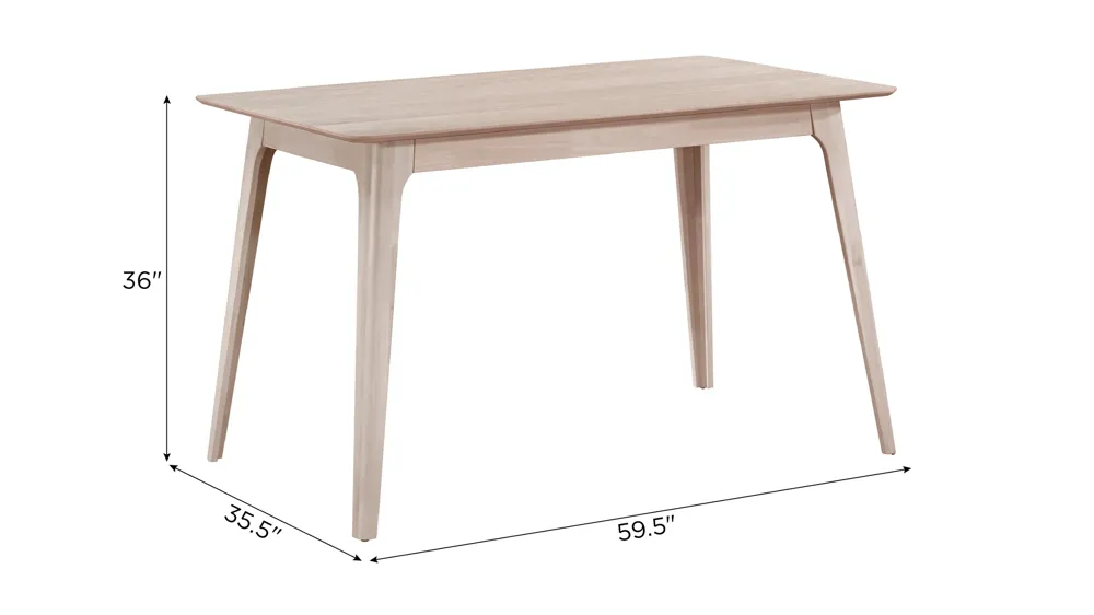 Oscar Counter-Height Dining Table Dimensions