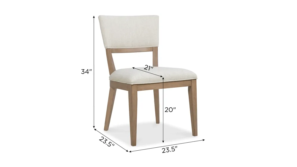 Sonnet Side Chair Dimensions