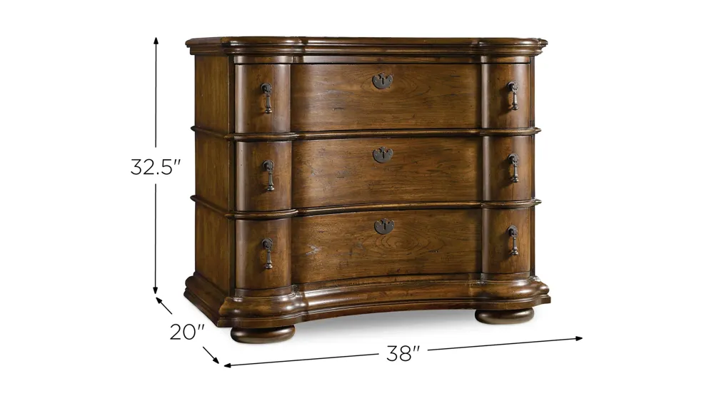 Archivist Bachelors Chest Dimensions