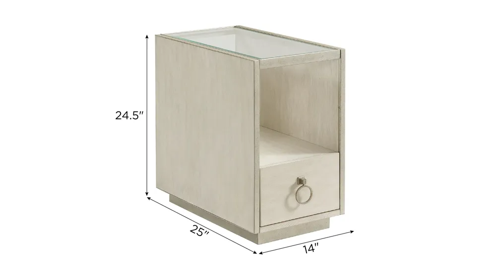 Maisie Chairside Table Dimensions