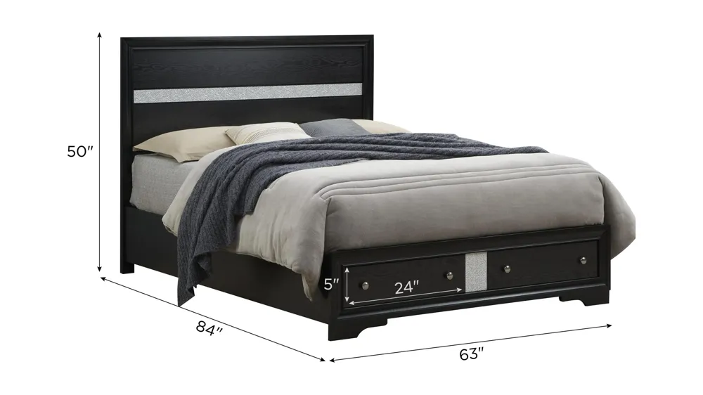 Madrid Storage Bed Dimensions