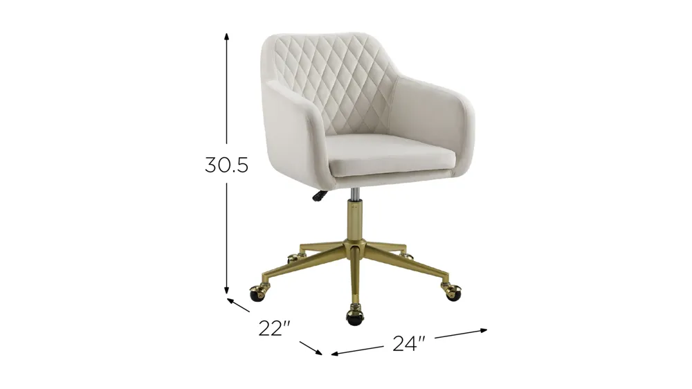 Imogen Office Chair Dimensions