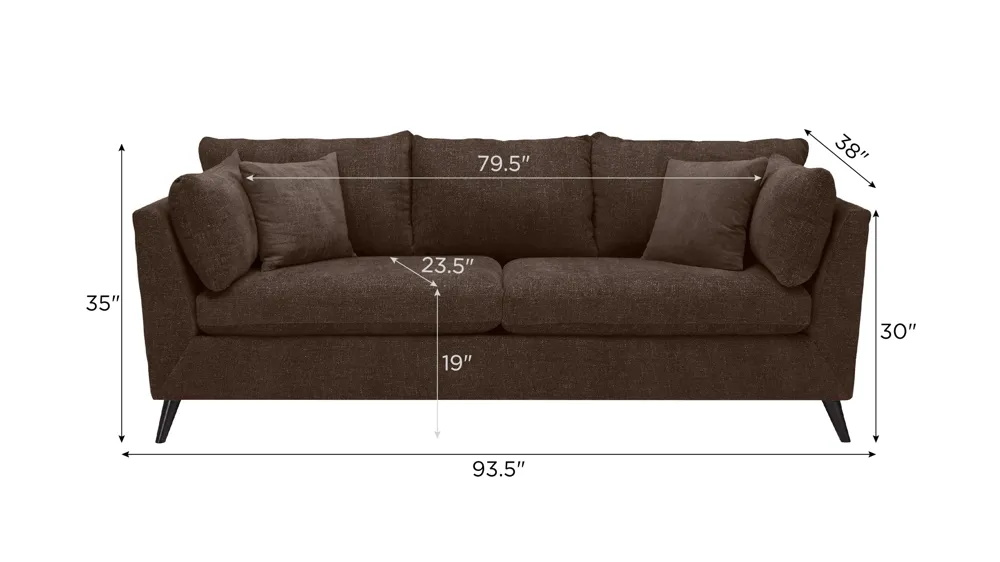 Caruso Sofa Dimensions