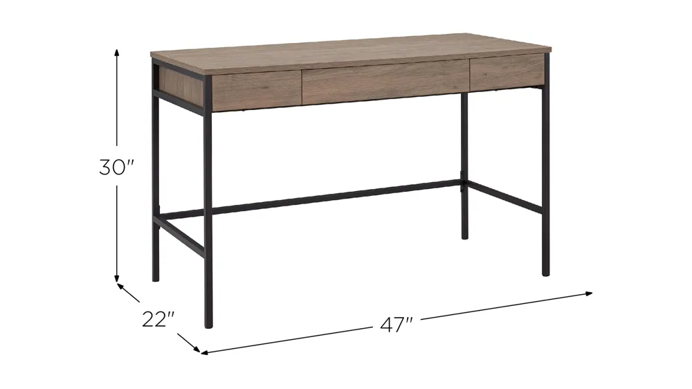 Evans Writing Desk Dimensions