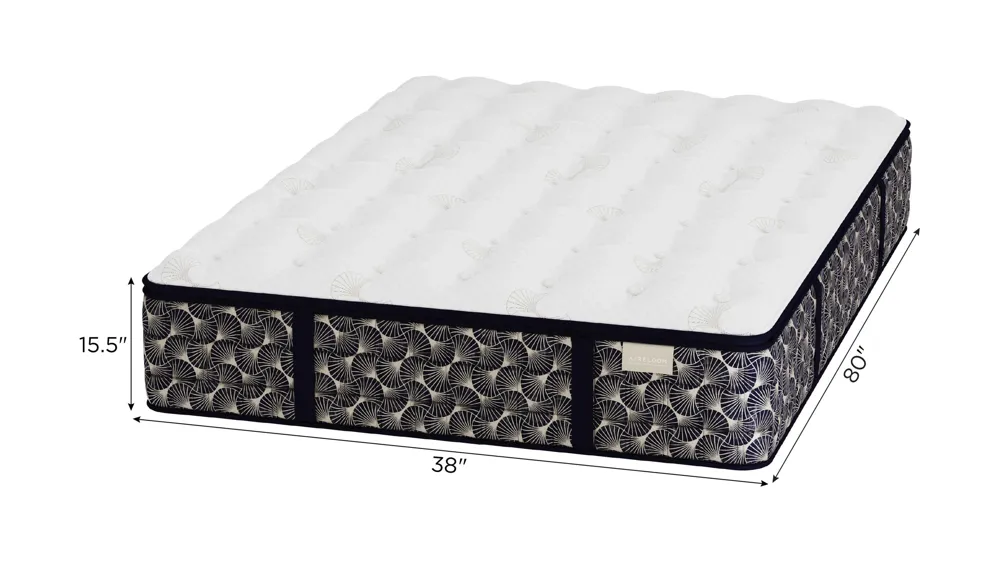 Aireloom Pure Luxury Santa Barbara Plush Pillowtop Mattress Dimensions