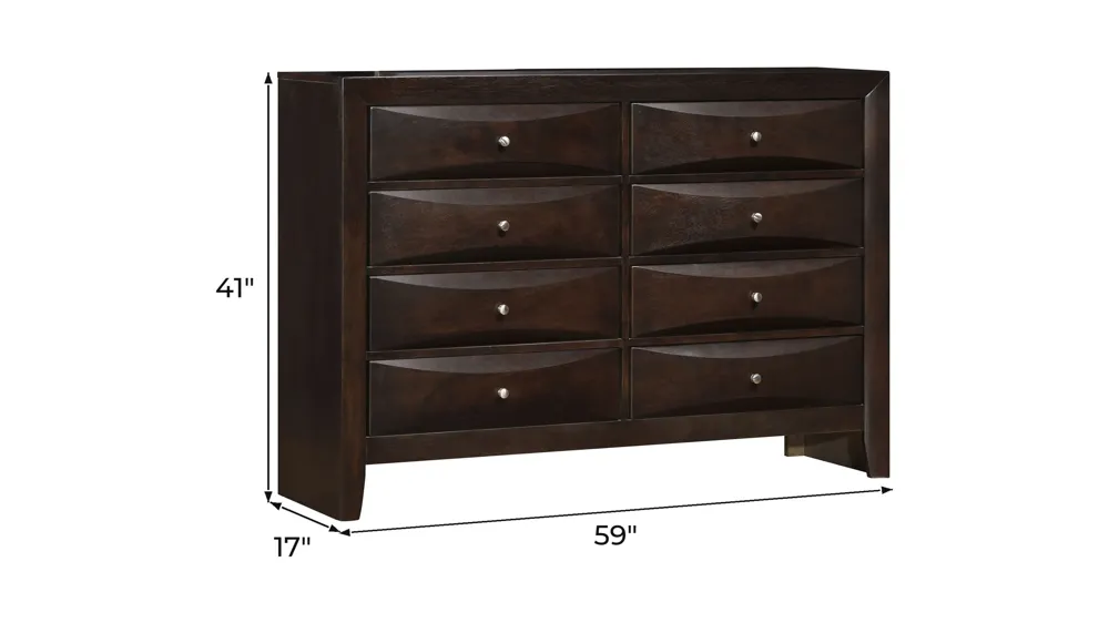 Marilla Bedroom Dresser Dimensions