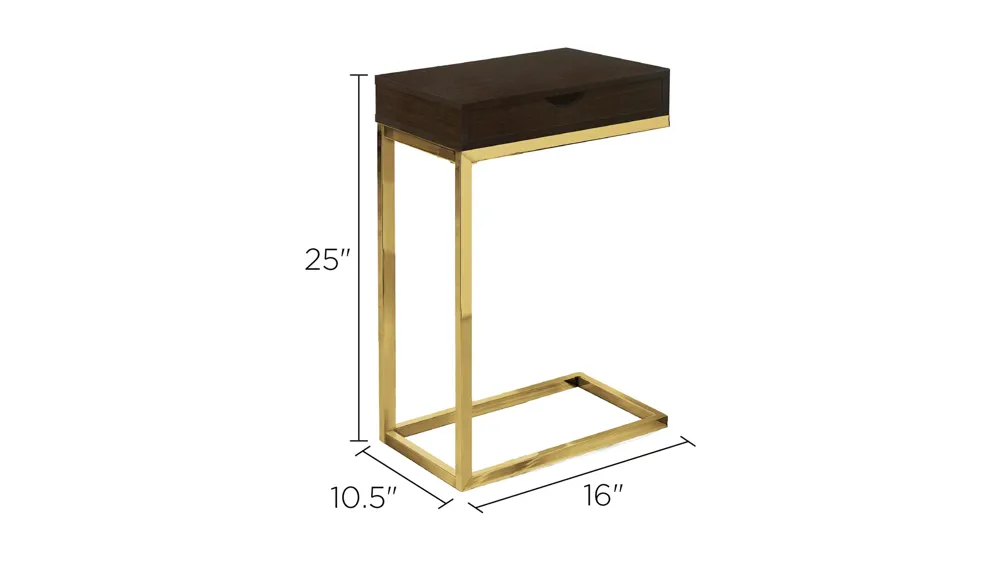 Chronicles Rectangular Accent Table Dimensions