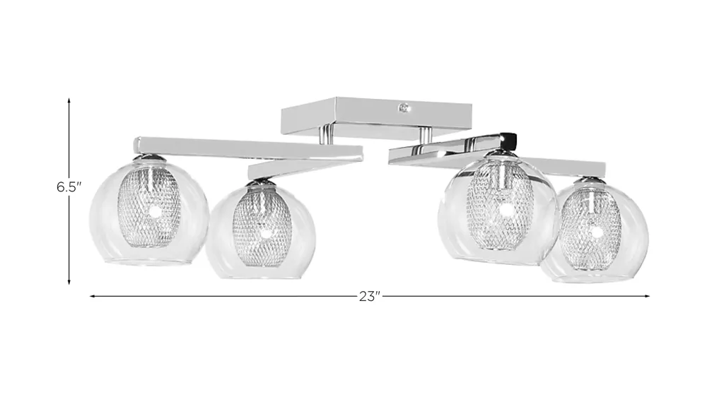 Estelle 4 Ceiling Mount Dimensions