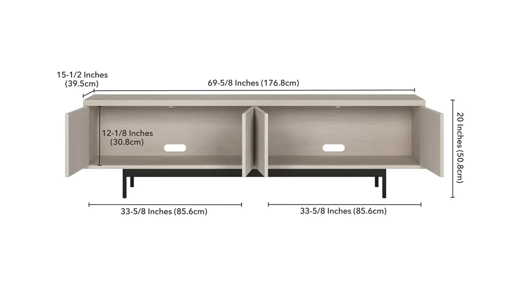 Whitman TV Stand Dimensions