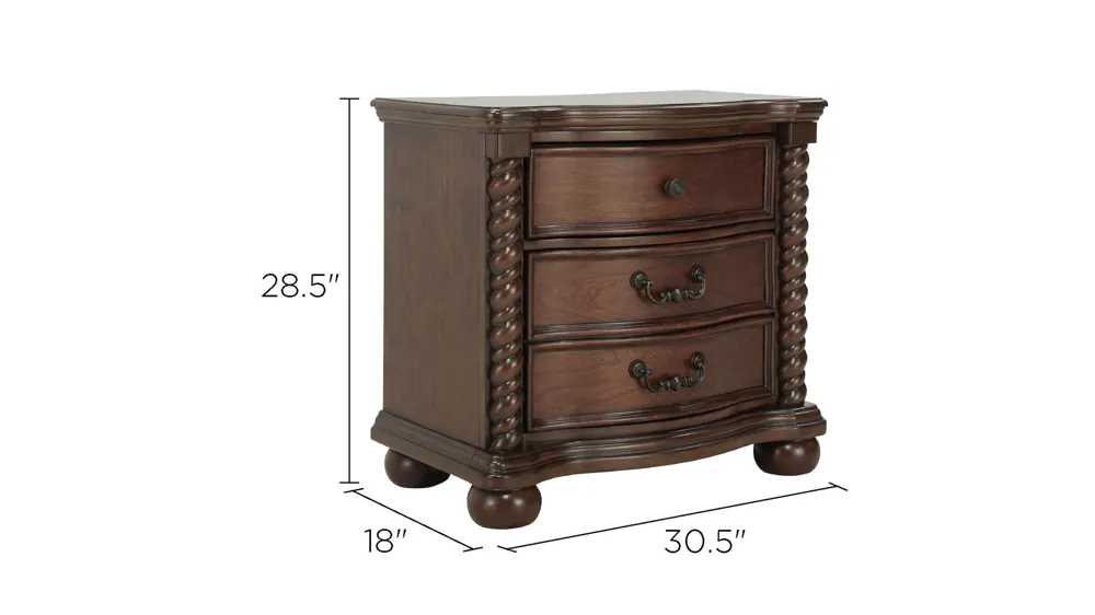 Chesapeake Nightstand Dimensions