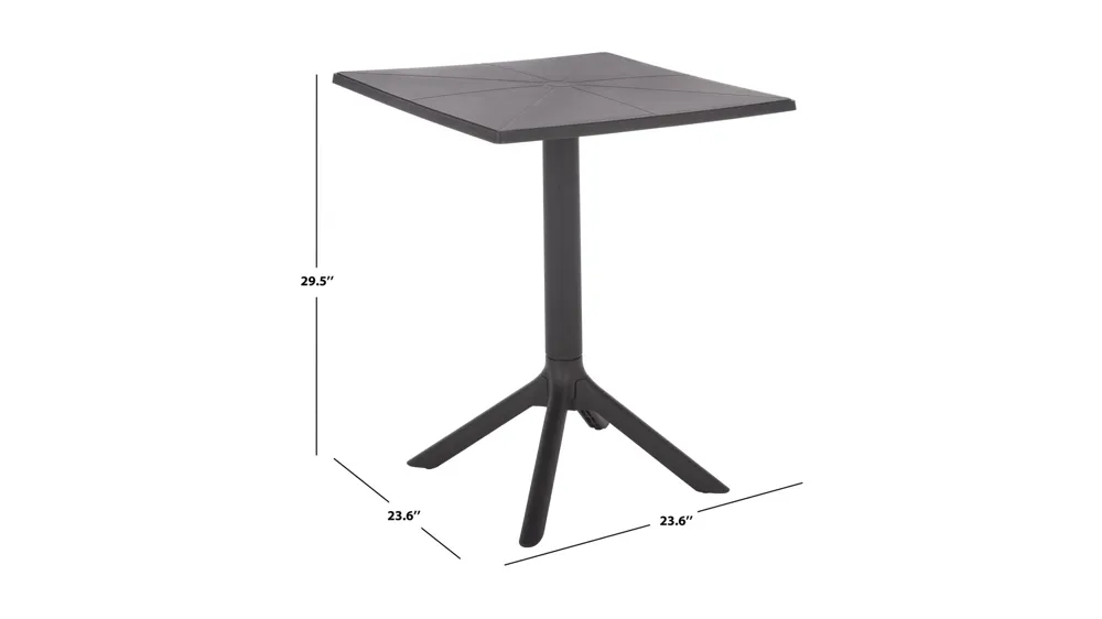 Stella Outdoor Square Bistro Table Dimensions