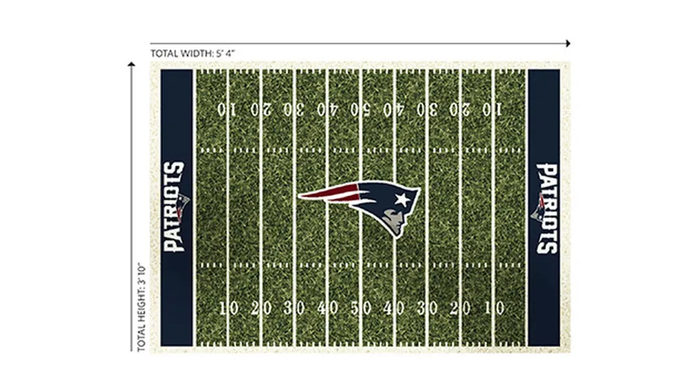 NFL Homefield Rug Dimensions